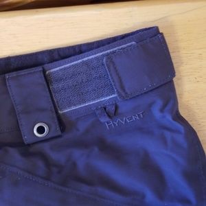 The North Face HYvent Snow pants.